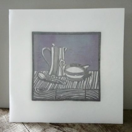 Art for tea lovers Milk jug and water jug