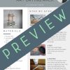 Make Your Own Art Drying Rack - Margaret White Art 1