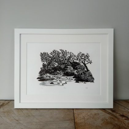 New Zealand Bush Scene Artwork