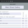 Gallery Artwork Record Tracker