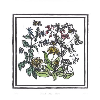 Feed the Bees - Margaret White Art