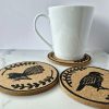 NZ Bird Cork Coasters